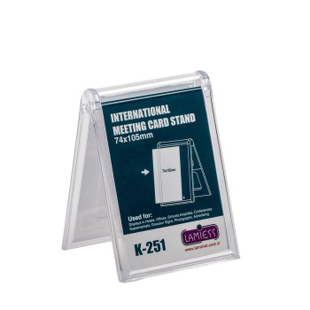 Lamiess K-251 Masaüstü Reklam Panosu Dikey 3 'Lü Lamiess K-251 Masaüstü Reklam Panosu Dikey 3 'Lü