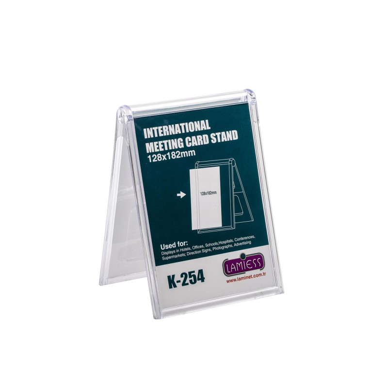 Lamiess K-254 Masaüstü Reklam Panosu Dikey 3 'Lü perpa fiyat Lamiess K-254 Masaüstü Reklam Panosu Dikey 3 'Lü fiyat teklifi al