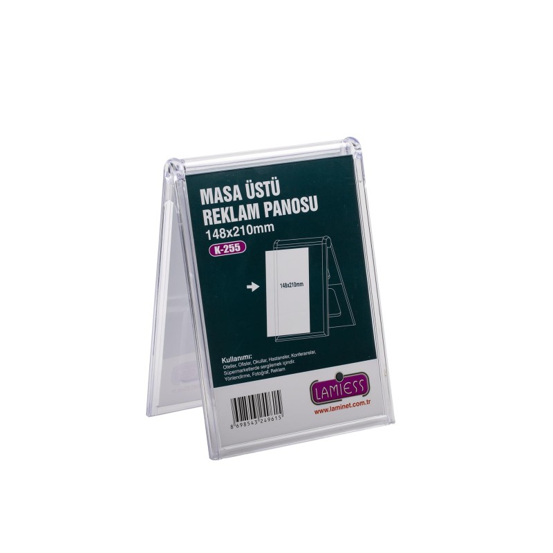 Lamiess K-255 Masaüstü Reklam Panosu Dikey 3 'Lü perpa fiyat Lamiess K-255 Masaüstü Reklam Panosu Dikey 3 'Lü fiyat teklifi al
