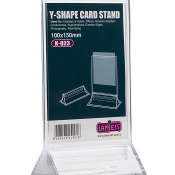 Lamiess K-023 Masaüstü Reklam Panosu Dikey 3 'Lü Lamiess K-023 Masaüstü Reklam Panosu Dikey 3 'Lü