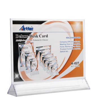 Lamiess K-027 Masaüstü Reklam Panosu Yatay 3 'Lü Lamiess K-027 Masaüstü Reklam Panosu Yatay 3 'Lü