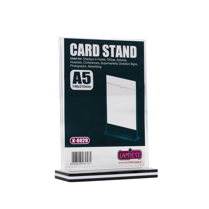 Lamiess  K-6028 Masaüstü Reklam Panosu Dikey perpa fiyat Lamiess  K-6028 Masaüstü Reklam Panosu Dikey fiyat teklifi al