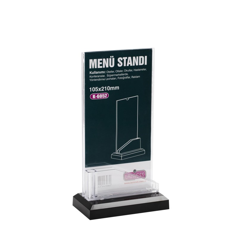 Lamiess  K-6052 Masaüstü Menü Stand 3'Lü perpa fiyat Lamiess  K-6052 Masaüstü Menü Stand 3'Lü fiyat teklifi al