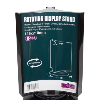 Lamiess  K-188 Masaüstü Menü Stand Lamiess  K-188 Masaüstü Menü Stand