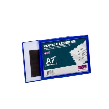 Lamiess  T-694 105X74 Mm Mıknatıslı Afiş Koruma Kabı 40 'Lı Lamiess  T-694 105X74 Mm Mıknatıslı Afiş Koruma Kabı 40 'Lı