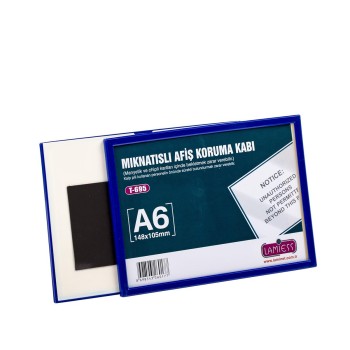 Lamiess  T-695 148X105 Mm Mıknatıslı Afiş Koruma Kabı 20 'Li Lamiess  T-695 148X105 Mm Mıknatıslı Afiş Koruma Kabı 20 'Li