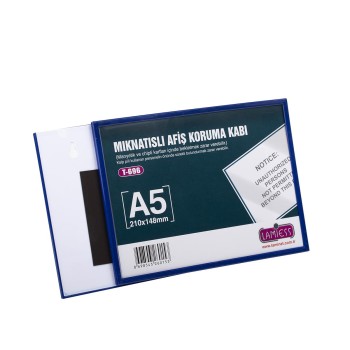 Lamiess T-696 210X148 Mm Mıknatıslı Afiş Koruma Kabı 10 'Lu Lamiess T-696 210X148 Mm Mıknatıslı Afiş Koruma Kabı 10 'Lu