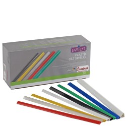 Lamiess 10 Mm Plastik Sırtlık Lacivert 100'Lü