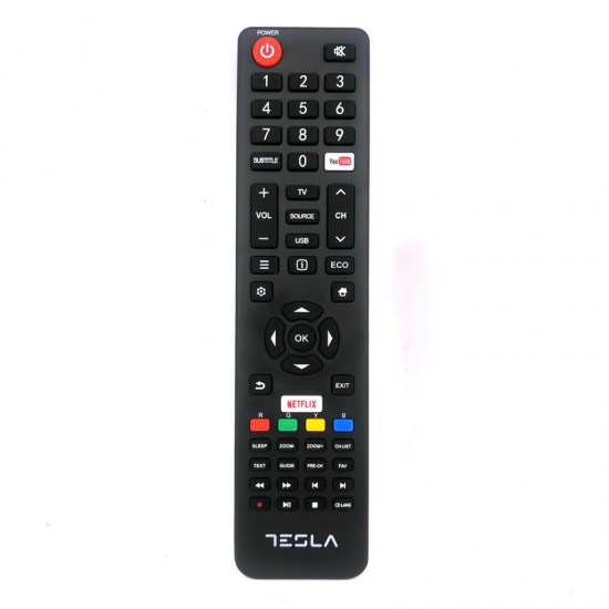 WEKO KL TESLA 06-532W54-TLA1XS YOUTUBE-NETFLIX TUŞLU LCD LED TV KUMANDA