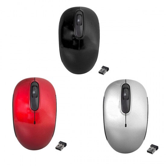 EVEREST SMW-666 USB 2.4GHZ OPTİK KABLOSUZ MOUSE (GÜMÜŞ*SİYAH*KIRMIZI)