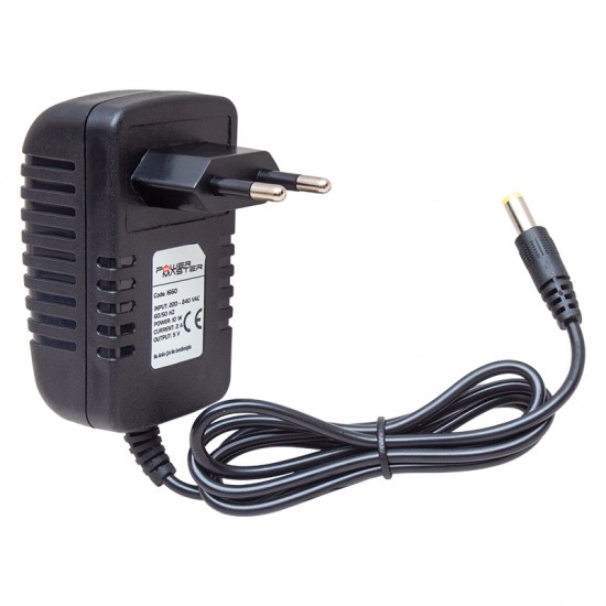 POWERMASTER PM-1660 5 VOLT-2 AMPER PRİZ TİPİ ADAPTÖR 5.5*2.5 UÇ