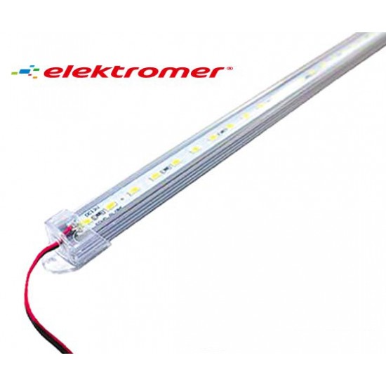 ELEKTROMER 72 LED (SİLİKONLU) BEYAZ DIŞ MEKAN ÇUBUK LED (1 MT)-5730