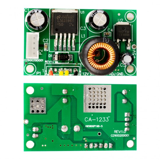 LCD LED POWER SUPPLY KABLOLU MODÜL CA-1233 12V TO 5V TO 3.3V 3A