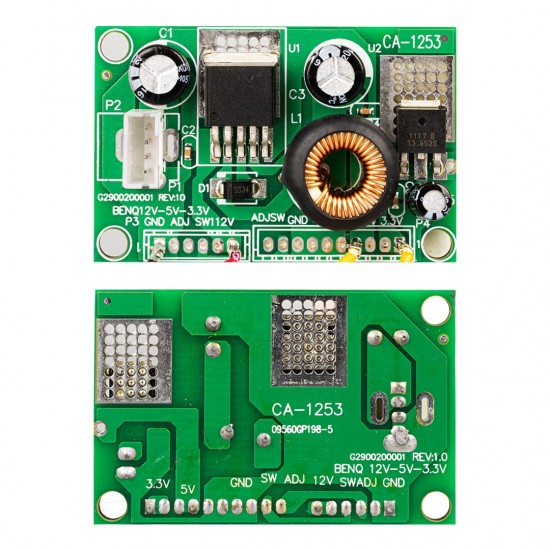 POWER SUPPLY KABLOLU KADEMELİ MODÜL CA-1253 DC 12V TO 5V TO 3.3V 3A DÖNÜŞTÜRÜCÜ