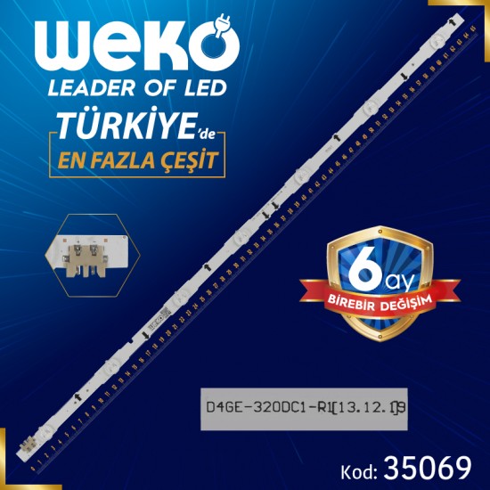 D4GE-320DC1-R2 - D4GE-320DC1-R1 - 65 CM 7 LEDLİ - (WK-227)