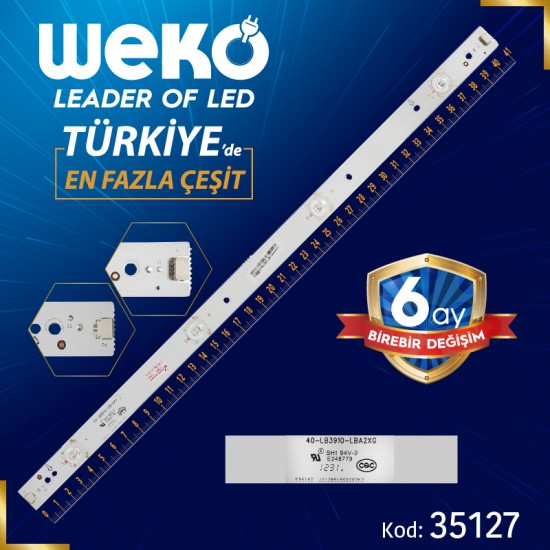 40-LB3910-LBA2XG - 41 CM 4 LEDLİ - (WK-862)