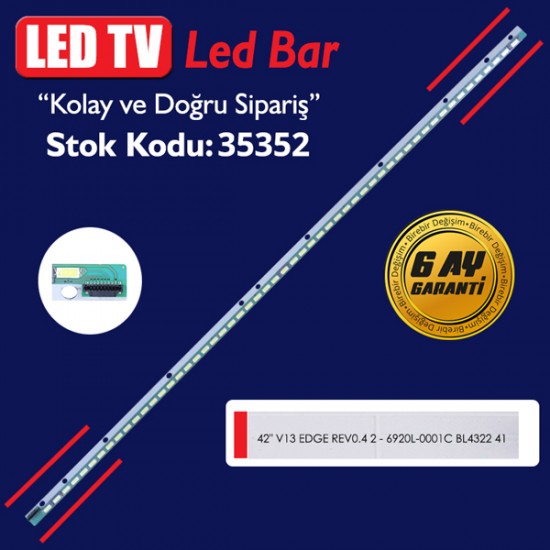 42 V13 EDGE REV0.4 2 - 6920L-0001C - 53.5 CM 54 LEDLİ - (WK-420)