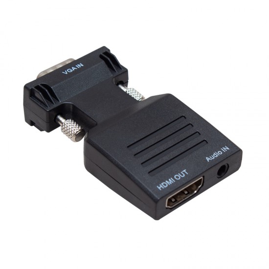 POWERMASTER PM-4276 AUDIO ÇIKIŞLI VGA TO HDMI ÇEVİRİCİ ADAPTÖR