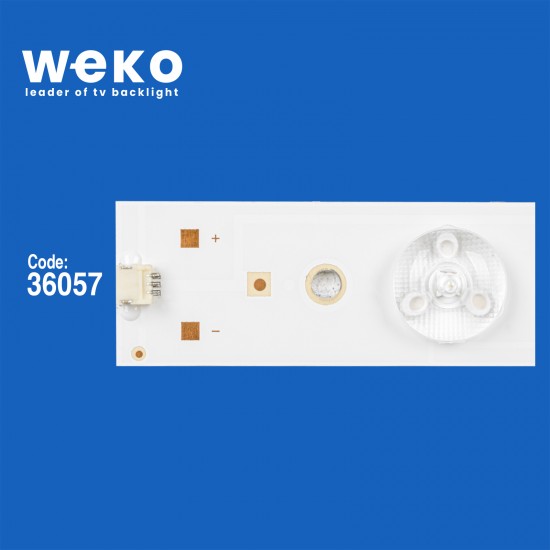 WKSET-6058 36057X8 2013ARC40-3228-ZCC606 8 ADET LED BAR (ALÜMİNYUM TABANLI)