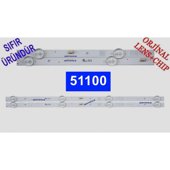 WKSET-6100 36506X2 SHİNEON 2D04018 REV.A 2 ADET LED BAR