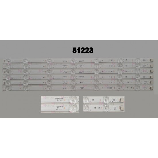 WKSET-6223 35938X4 35939X2 17DLB50NER1 A/B 6 ADET LED BAR