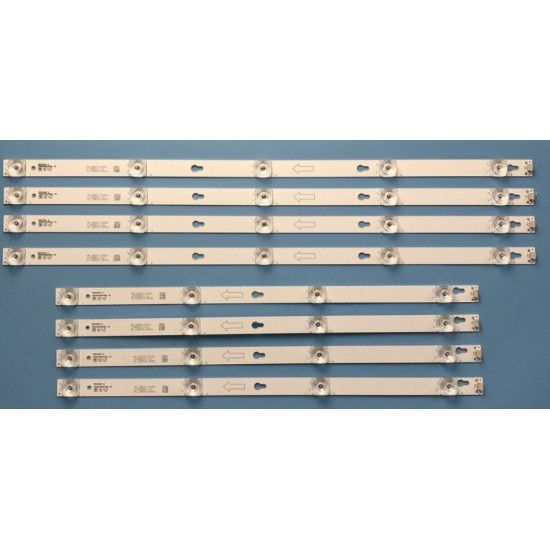 WKSET-6246 36948X4 36949X4  TOT_55D2900_4X4+4X5_3030C_D6T-2D1_A/B  8 ADET LED BAR