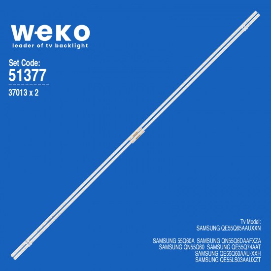 WKSET-6377 37013X2 Q60/70A_STC550F95_7020_2IN1_66LEDS_REV1.0_200922  2 ADET LED BAR (66LED)