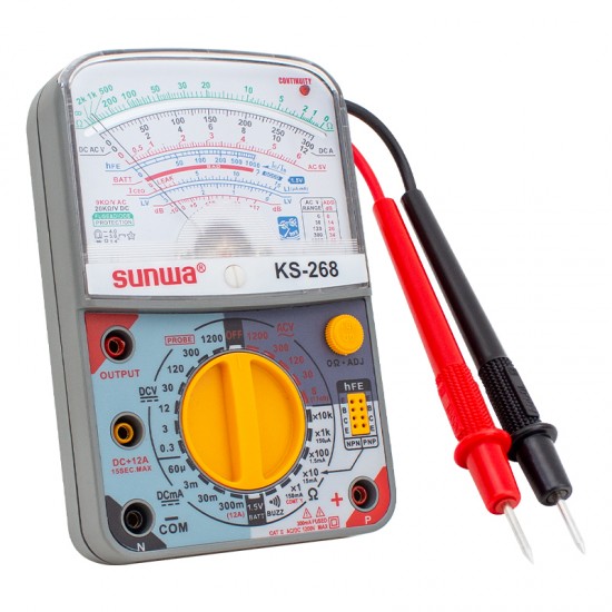 POWERMASTER SUNWA KS-268 ANALOG ÖLÇÜ ALETİ