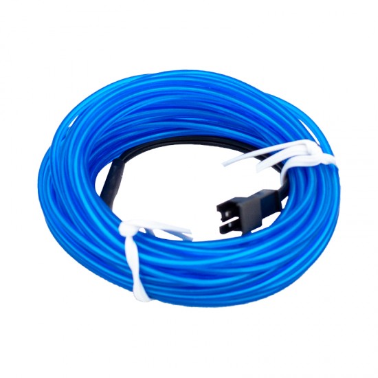 POWERMASTER PM-6077 NEON MAVİ 5 METRE İP AYDINLATMA 5 V USB ADAPTÖRLÜ