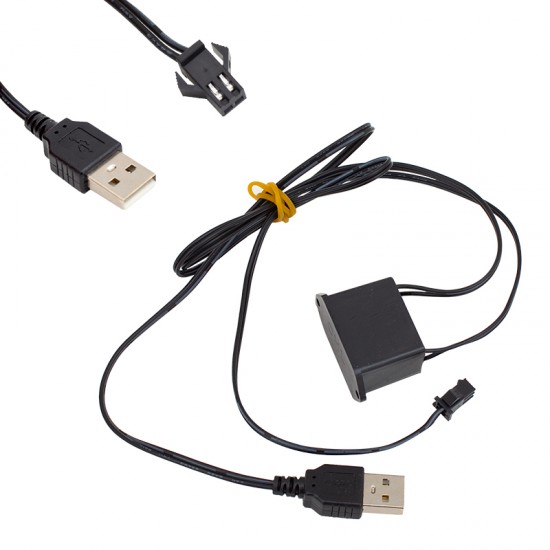 POWERMASTER PM-6083 NEON PARLAK (FLORASAN) YEŞİL 5 METRE İP AYDINLATMA 5 V USB ADAPTÖRLÜ