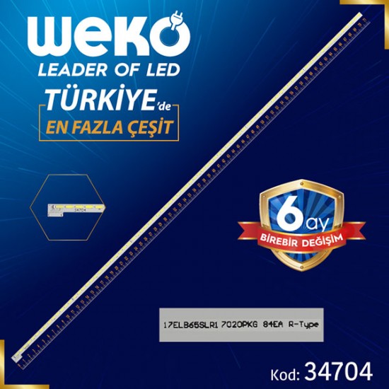 65İNCH 17ELB65SLR1 7020PKG 84EA R-TYPE REV0.1 150409 - 72 CM 84 LEDLİ - (WK-161)