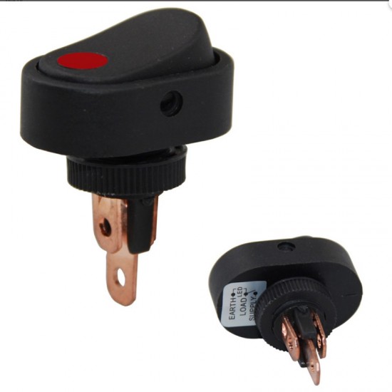 IC-132A 2 ON-OFF 12VOLT DC 20 AMPER IŞIKLI ANAHTAR