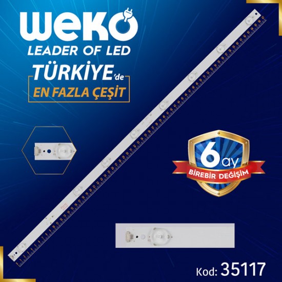 DLED65M1-09-A1 - DLED65M1-09-A2.37 - PN: 210-108-1095H - 67.4 CM 9 LEDLİ - (WK-857)