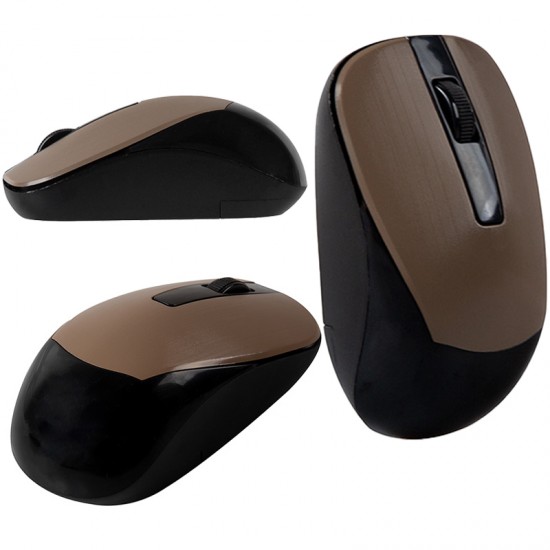 EVEREST SM-834 1600 DPI USB OPTİK KABLOSUZ MOUSE SİYAH-GÜMÜŞ-GRİ-KAHVERENGİ