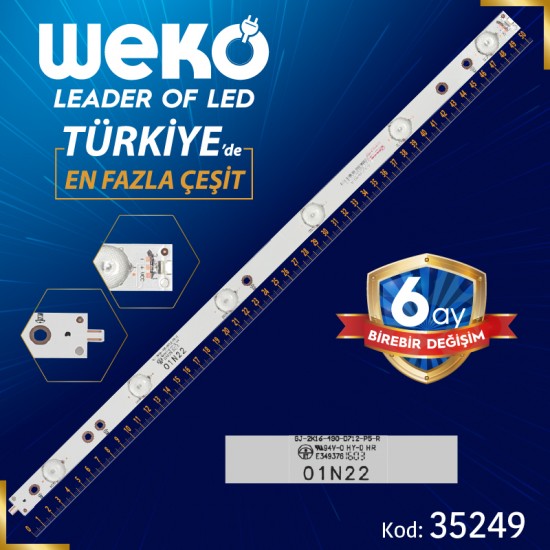 GJ-2K16-490-D712-P5-R - 01N22 - 50.2 CM 6 LEDLİ - (WK-906)