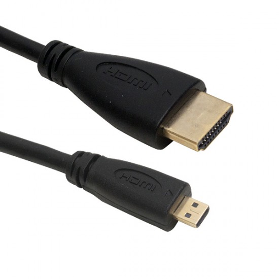 HDMI ERKEK MİCRO HDMI ERKEK GOLD 1,5 METRE KABLO POWERMASTER