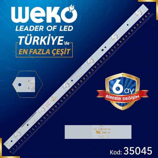 KHP200520B - LB49002 V1 - 6 LEDLİ 49.8 CM - (WK-225)