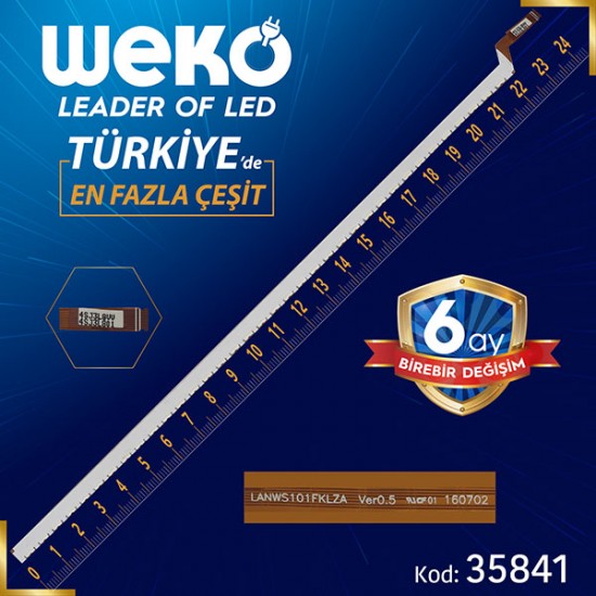 LANWS101FKLZA VER0.5 - 4SJ3L8VV - 4SJ3L801 - 24.4 CM 36 LEDLİ - (WK-1303)