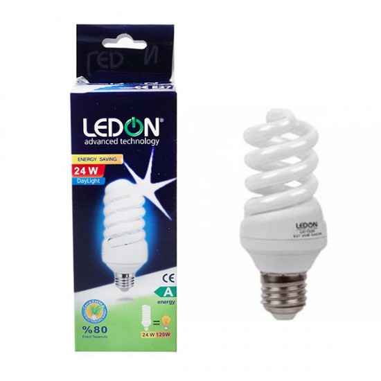 LEDON LD-2724 TASARRUFLU SPİRAL AMPUL E27 24 WATT