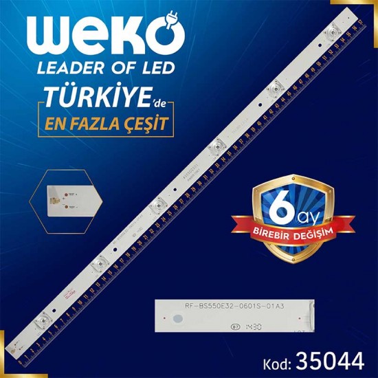 RF-BS550E32-0601S-01A3 - 4655DZ001 - R4808 0319 - 57.3 CM 6 LEDLİ - (WK-822)