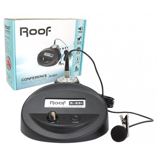 ROOF R-651 CAMİ YAKA MİKROFONU