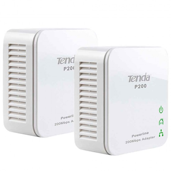 TENDA P200 KIT AV200 200 MBPS POWERLINE KIT