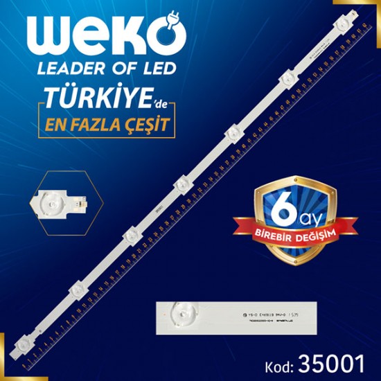 TKD320022000-X2-B SKYWORTH.LCD - YAL03-0073528M-03 - B TYPE- 63.1 CM 7 LEDLİ - (WK-221)