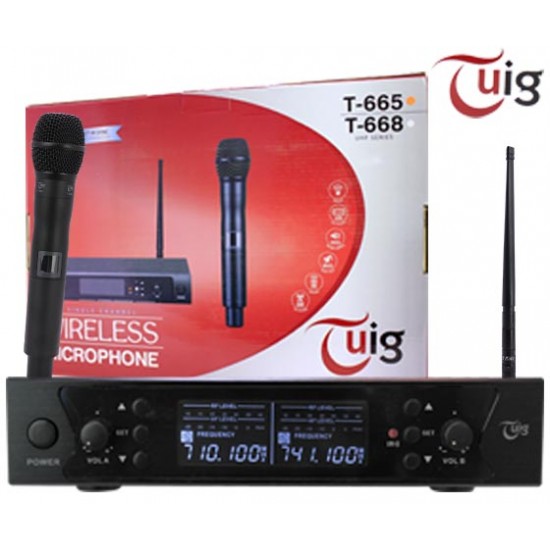 TUIG T-665 1 EL KABLOSUZ UHF TELSİZ MİKROFON