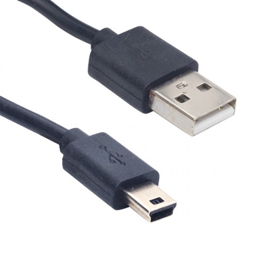 USB A / MİNİ USB 5PİN 50 CM V3 USB 2.0 KABLO ŞEFFAF