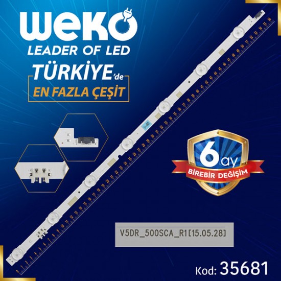 V5DR_500SCA_R1 - 56.4 CM 7 LEDLİ - (WK-1158)