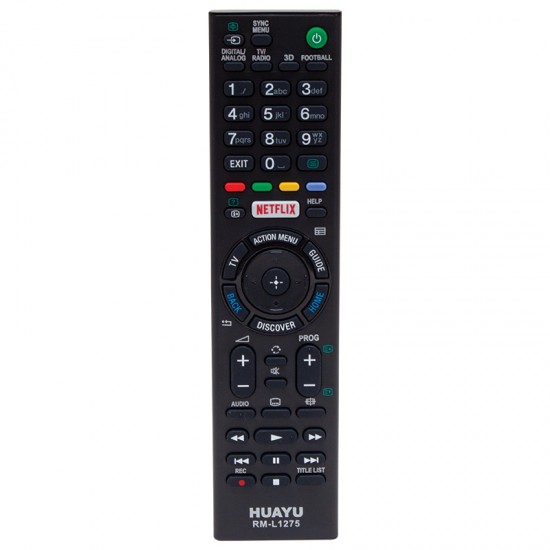 WEKO KL RM-L1275 SONY NETFLIX TUŞLU LCD-LED TV KUMANDA 309N