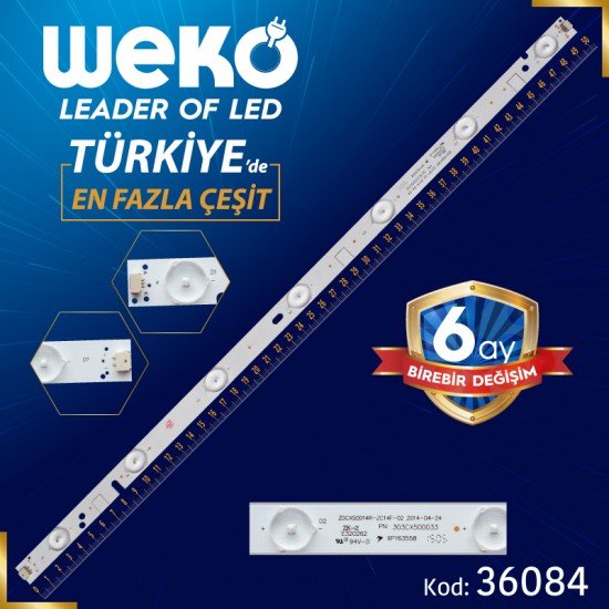 ZDCX50D14R-ZC14R 7 LEDLİ 50.3 CM