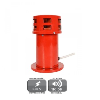 Motorlu Siren Metal Kasa 120 db Motorlu Siren Metal Kasa 120 db