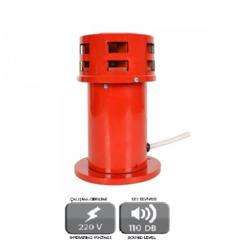 Motorlu Siren Metal Kasa 120 db Motorlu Siren Metal Kasa 120 db